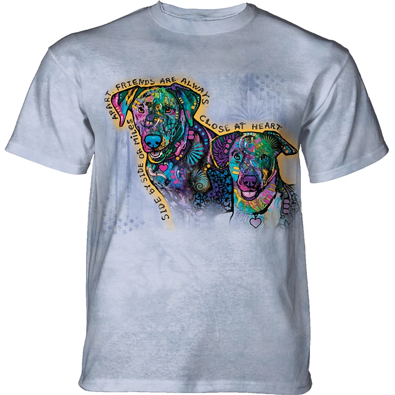 

Летняя футболка на заказ с 3D принтом собаки, летние топы с коротким рукавом, футболка, футболки большого размера, уличная одежда