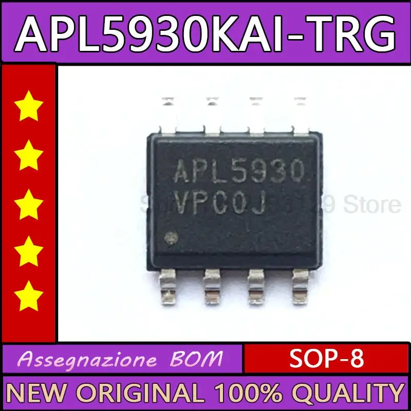 5PCS APL5930KAI-TRG APL5930KAI APL5930 sop-8 New оригинальная микросхема APL5930