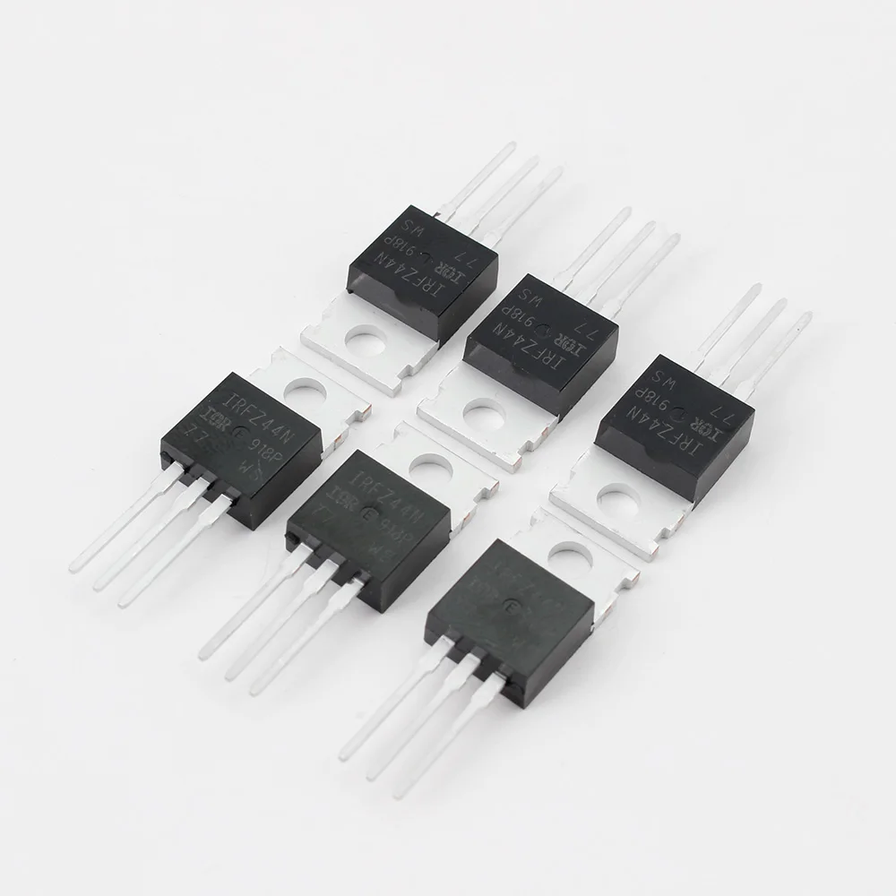 10PCS Transistors IRFZ44N IRFZ44 MOSFET Transistor TO-220 Power MOSFET IRFZ44NPBF 49A 55V field effect transistors New Original