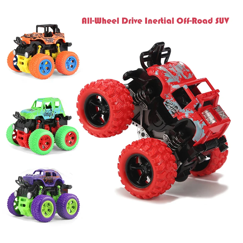 

Variety Style Kids Cars Toys Truck Inertia SUV Friction Power Vehicles Baby Boys Super Cars Blaze Truck Children Gift Toys