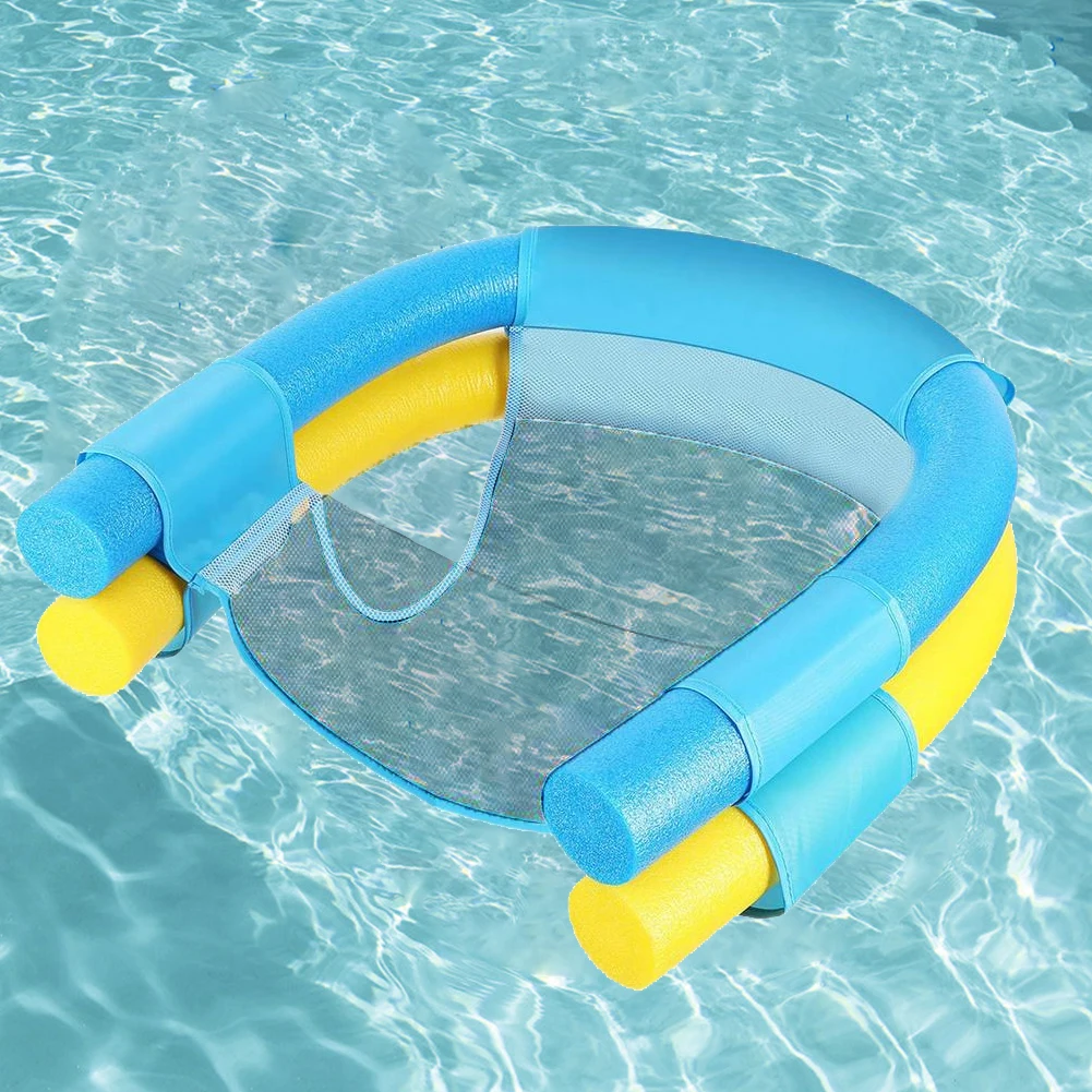 

Жемчужный хлопковый плавающий стул, ненадувной бассейн, двойная трубка, большой размер плавучести для детей и взрослых, летний бассейн