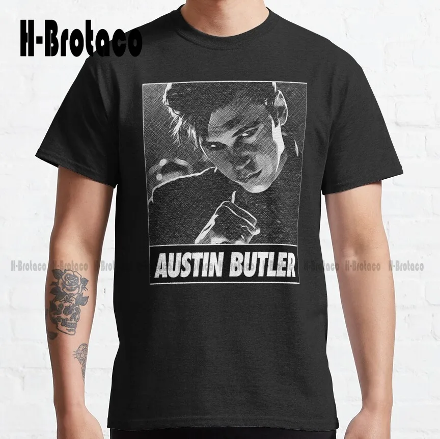 

Austin Butler Classic T-Shirt Alien Shirt Custom Aldult Teen Unisex Digital Printing Tee Shirts Xs-5Xl Streetwear Unisex