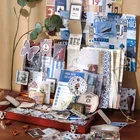 88 шт. винтажный бумажный пакет из материала Dimi с фоном высекающие карты наклейки декор дневник примечание Скрапбукинг Канцтовары