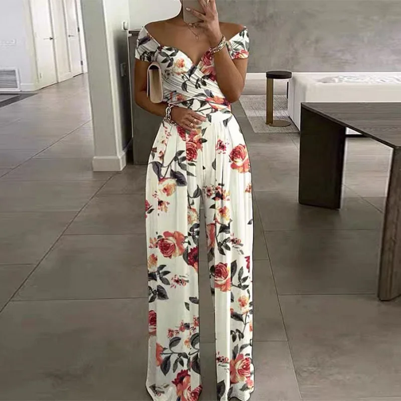 

Fashion Casual Women Ladies Jumpsuit Holiday Straps Romper Summer Playsuit Beach Sleeveless Jumpsuit