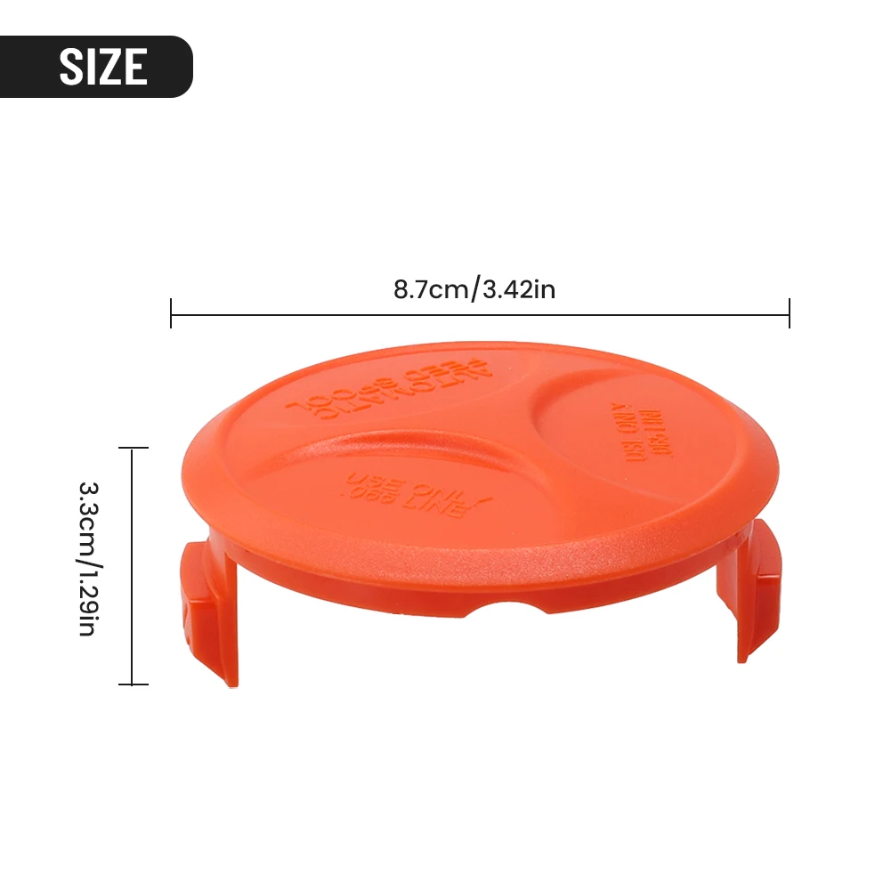 2 шт. крышка катушки триммера 385022 -03 для Black & Decker GH400 GL4525 GL5028 GLC120 GLC13 GLC14 GLC1423 GLC1823L