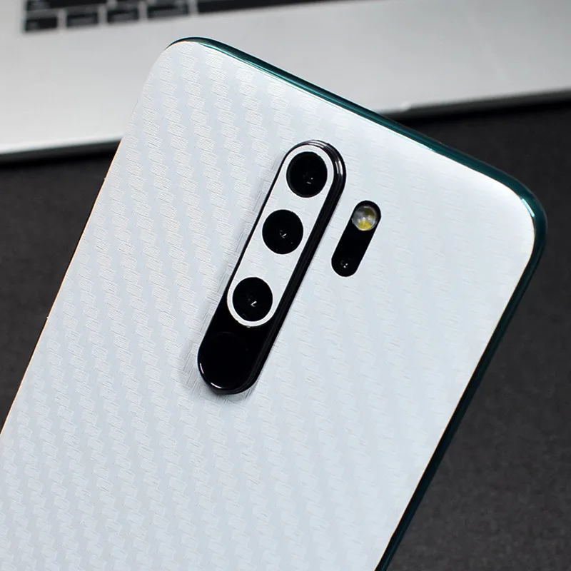Задние наклейки из углеродного волокна 8 цветов Защитная пленка для Xiaomi Redmi Note 5 7