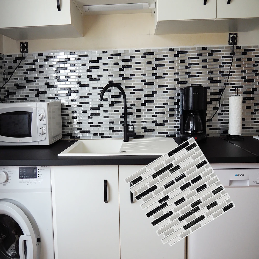 

Домашний декор, самоклеящиеся обои 3D, водонепроницаемые настенные наклейки, виниловые обои для ванной