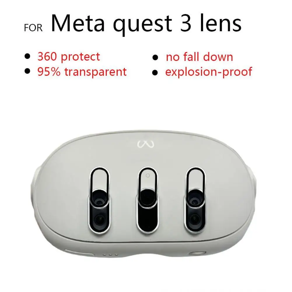 Закаленное стекло для объектива Meta Quest 3