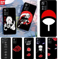 anime naruto hot boy for xiaomi redmi note 11 10 11t 10s 9 9s 8 7 5g 4g soft silicone black phone case fundas coque capa cover