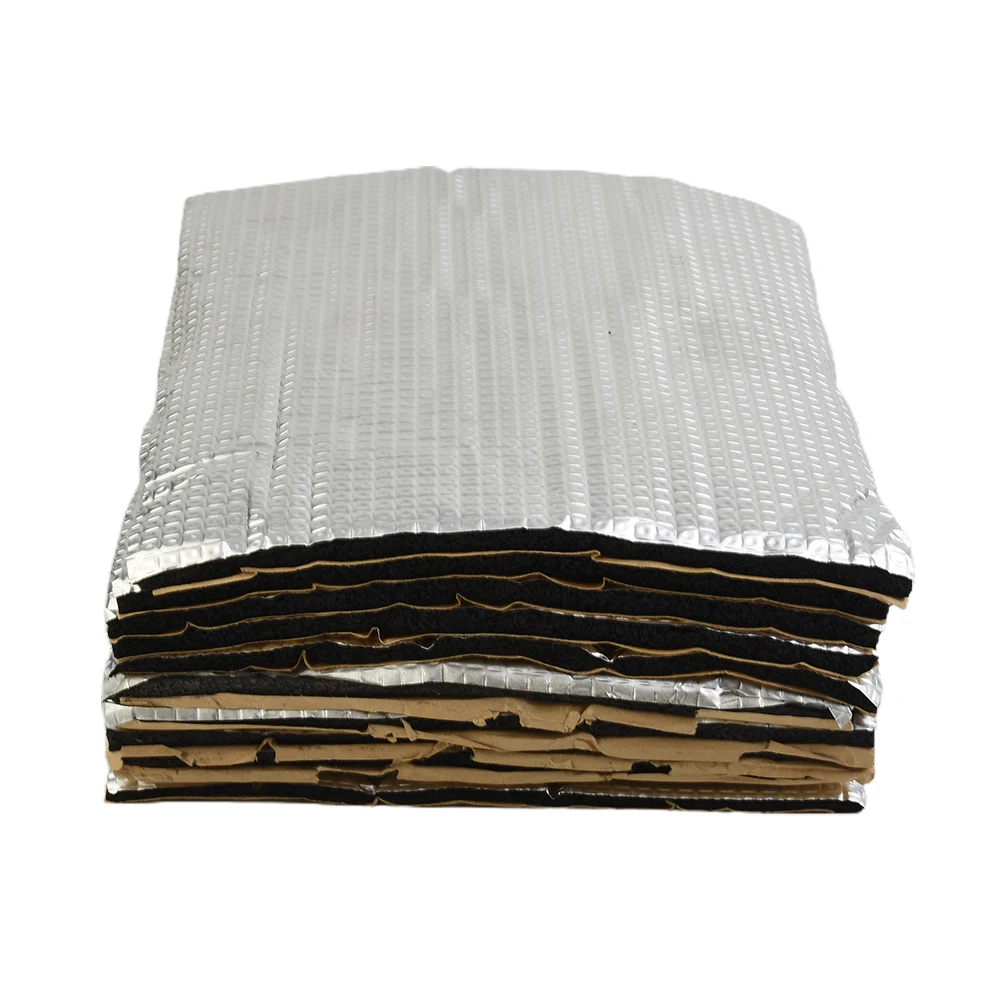 

Car Sound Deadener Mat Thermal Heat Insulation Cotton Flame Retardant Mat Waterproof Sound Insulation Vibration Damping Pads