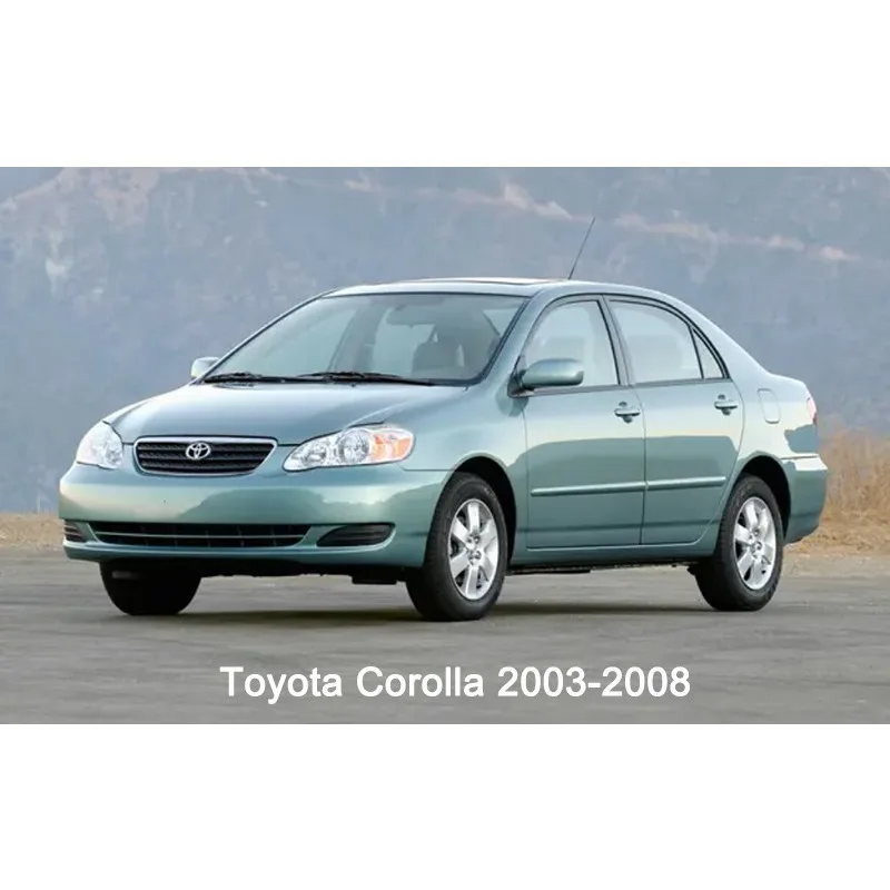 Фото Кожаная накладка на ручку двери (подлокотник) для Toyota Corolla американской версии 2003-2008 годов №4
