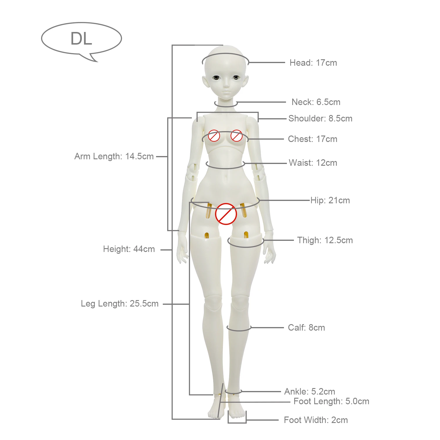 Полный набор кукол Joybjd 14 DL BJD — корпус Muxi с нарядками лепестков Сакуры |   Фэнтези Коллекция (art.: 3920cf3d4757c) - 3920cf3d4757c