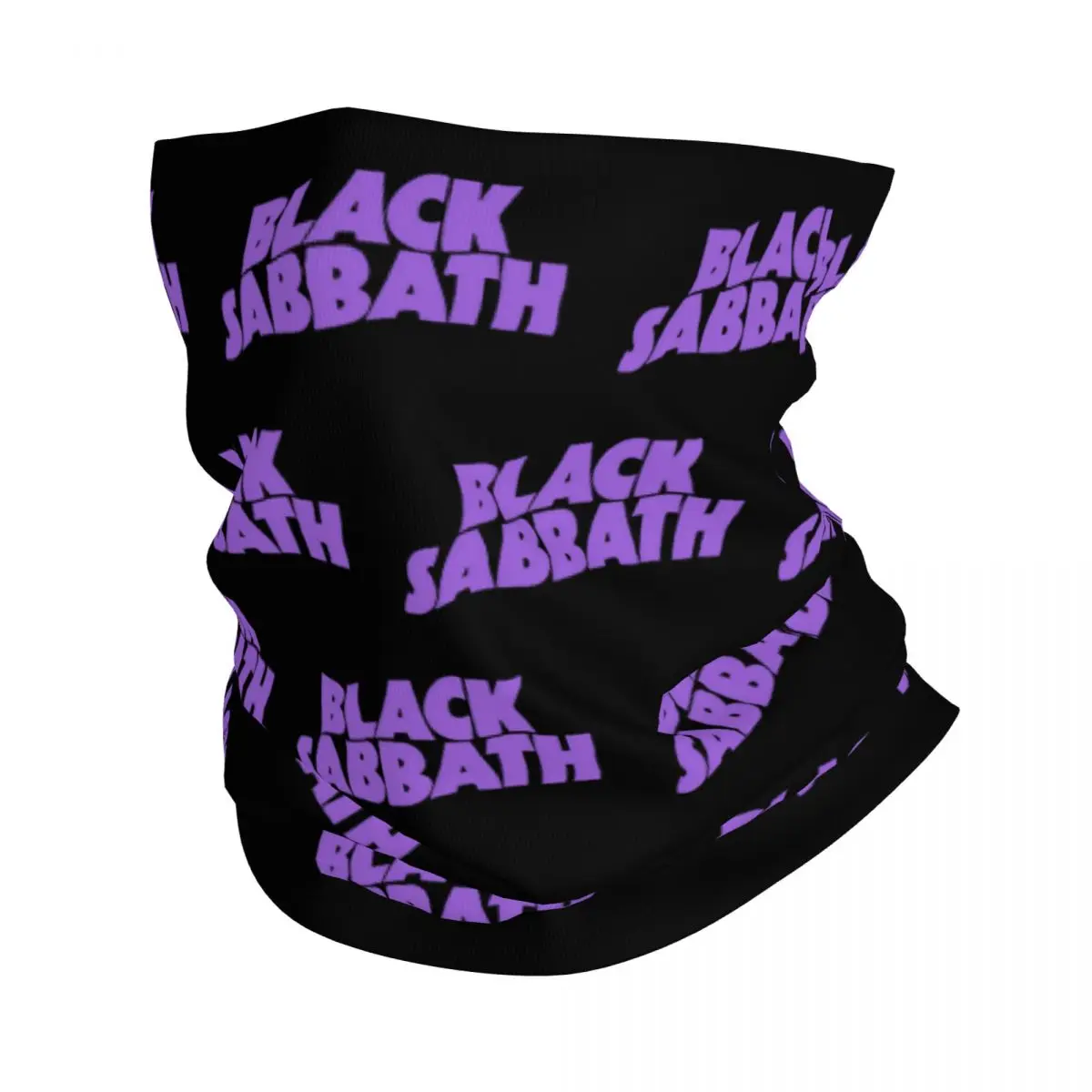 

Black Sabbathe Music Bandana Neck Gaiter Printed Rock Mask Scarf Warm Balaclava Cycling for Men Women Adult All Season