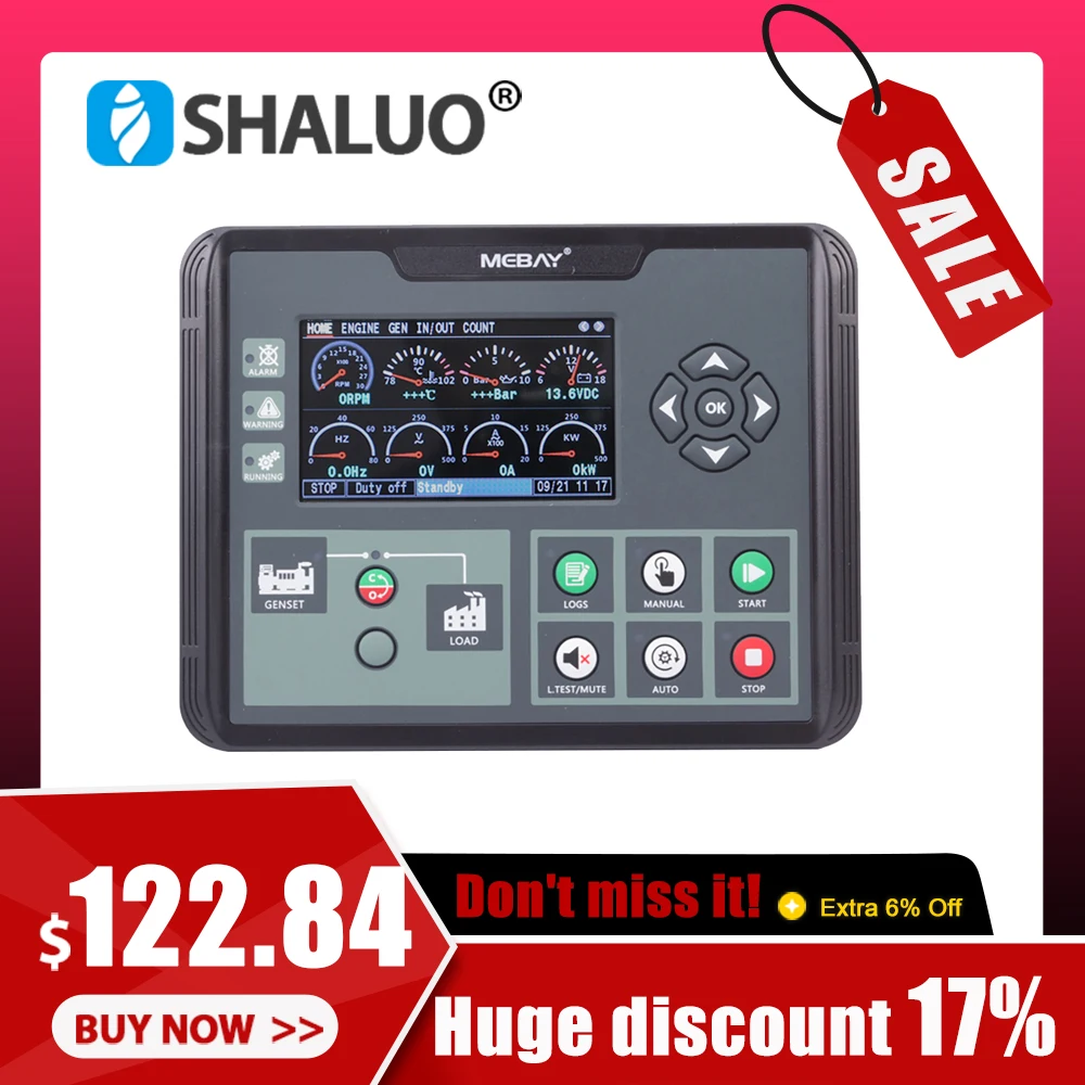 

Контроллер генератора SHALUO Mebay DC60D/DC60DR/DC62D/DC62DR