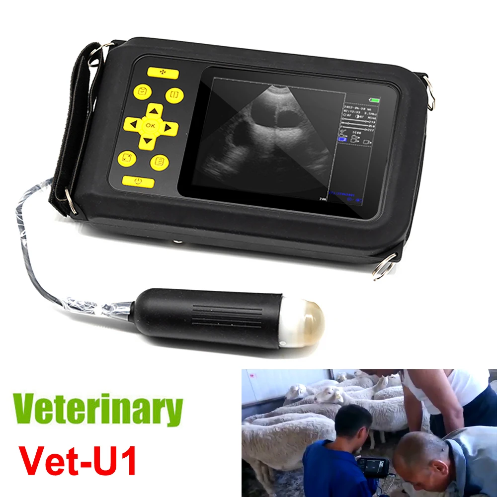 

Портативный флэш-сканер Vet-U1, ультразвуковой тест на беременность у животных