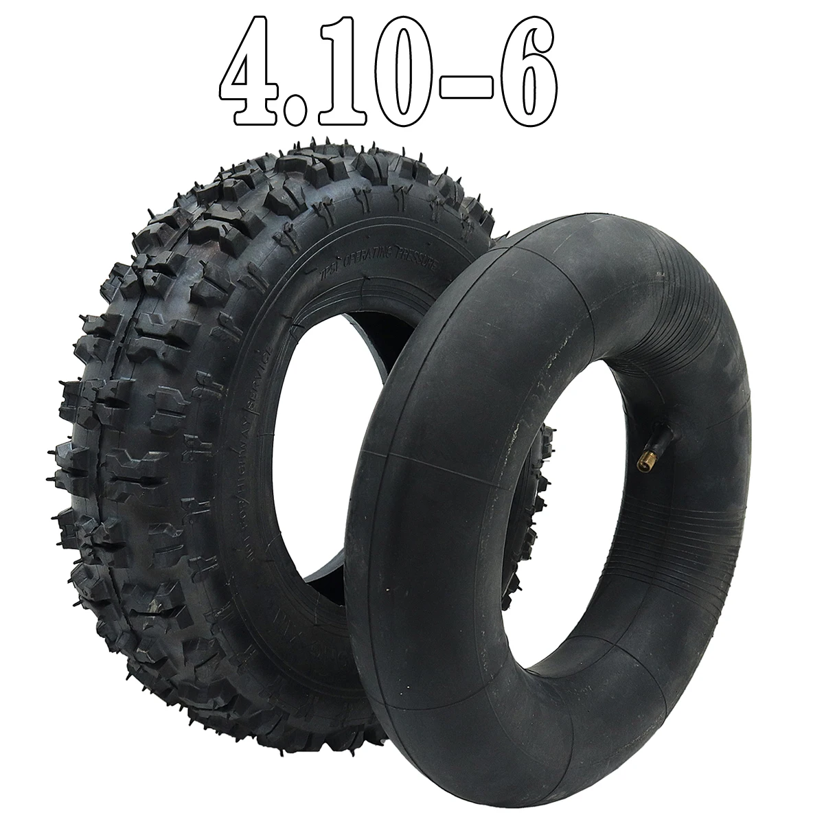 

6 Inch Tires Front 4.10-6 Rear 13x5.00-6 Inner and Outer Tube For 47cc 49cc Small ATV Go Kart Mini Quad Bike Snowmobile Parts