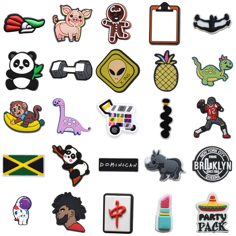 

Packs Shoes Accessories Decorations for Crocs Girl Wholesale Bulk Shoe Charms Men Para Pins Set Jeans Gifts Boy Kids Women Charm