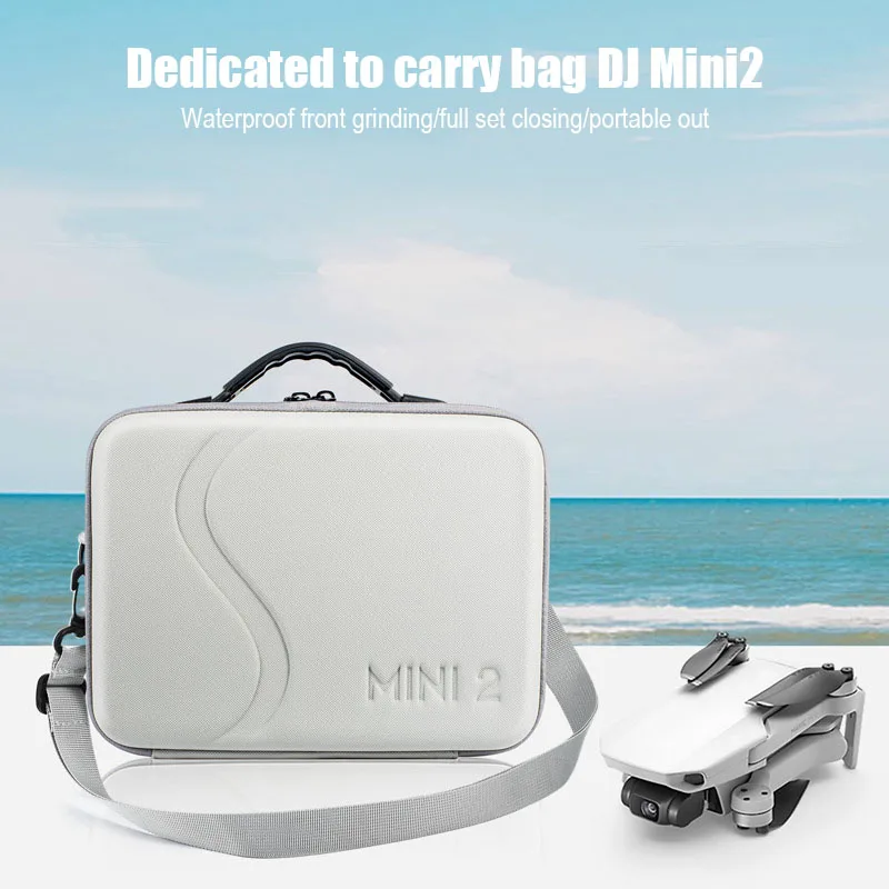 Drone Convenient Shoulder Bag for Dji Mini 2 Drone Portable Messenger Bag Drop-Proof Waterproof Shock-Absorbing Drone Bags