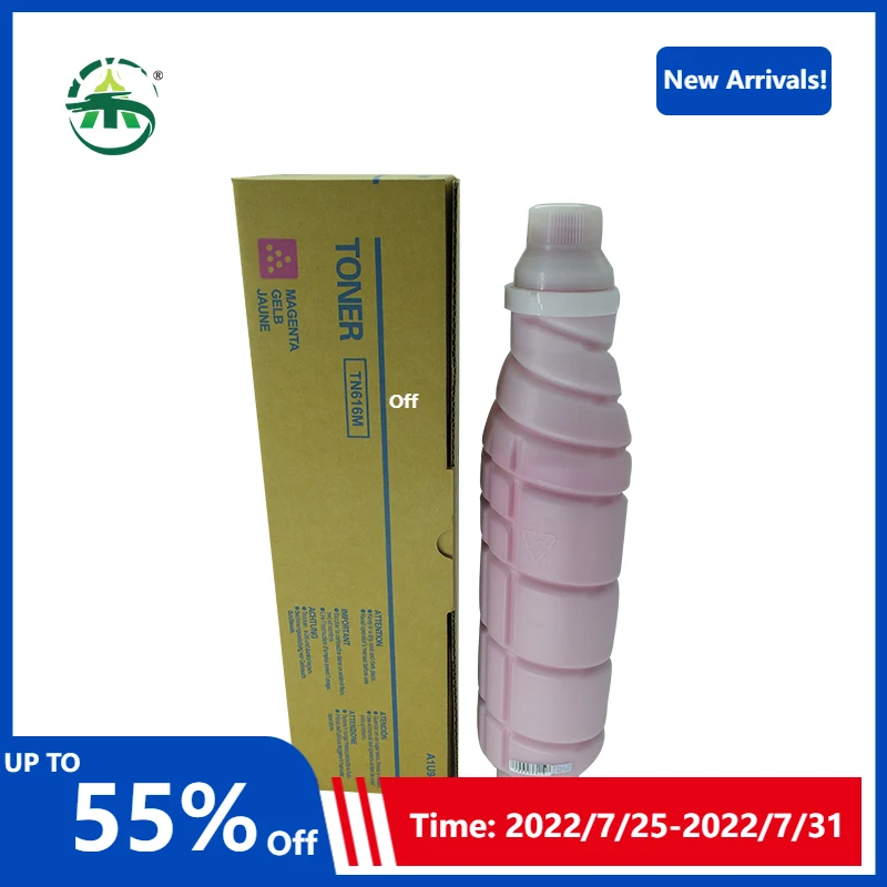 

1PC CMYK850g TN616 TN Toner Cartridge For Konica Minolta Bizhub Pro C6000L Bizhub PRESS C6000 7000 Toner Powder Compatible