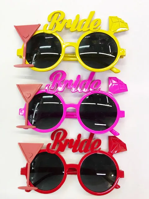 

Очки Bride To Be 3 цвета 3 шт.