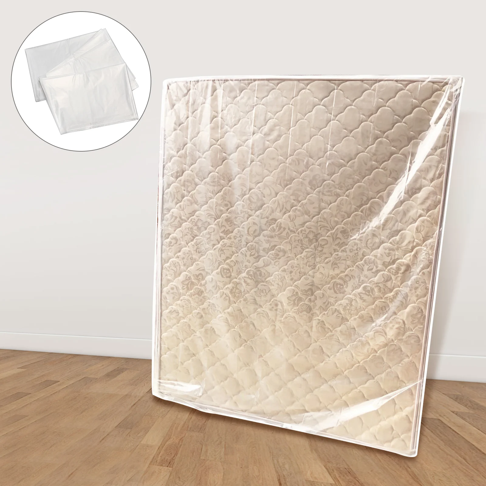 

Mattress Packaging Bag Transparent Packing Pouch Dirt-proof Storage Bags Comforters Bed Linings Wrapping Holder Lucid Topper