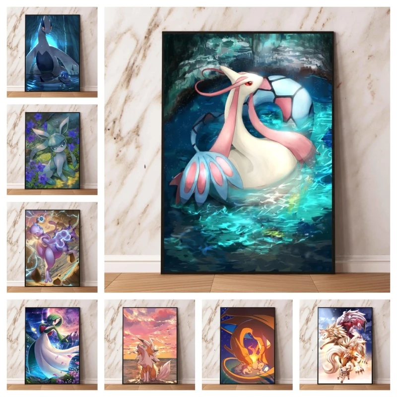 

Фигурки героев мультфильмов на холсте, мебель для детской спальни