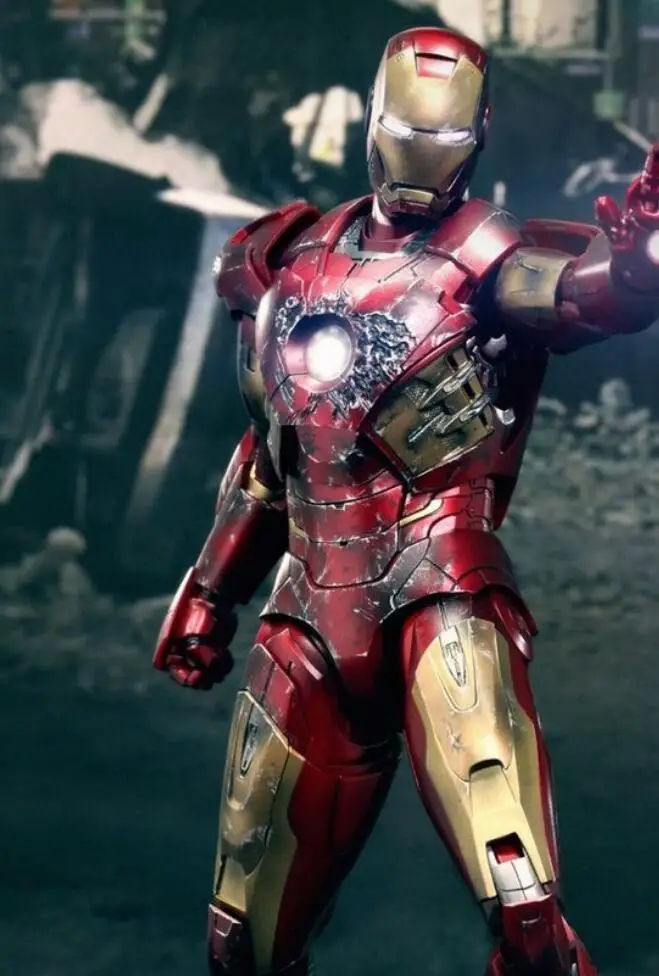 

HT hottoys Hot Toys mms196 mms-196 Iron Mk7 1/6 Collectible Action Figure Toy Doll Model Body In stock