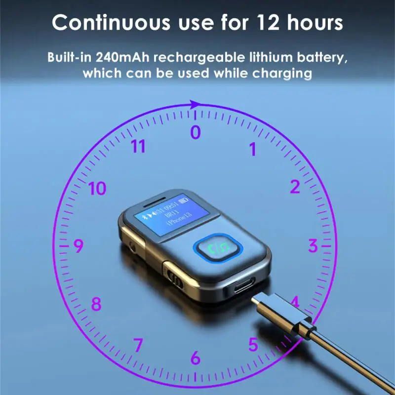 

Stable Transmission Mp3 Player Br11 Audio Player Lasting Receiver Noise Reduction Audio Adapter Low Power