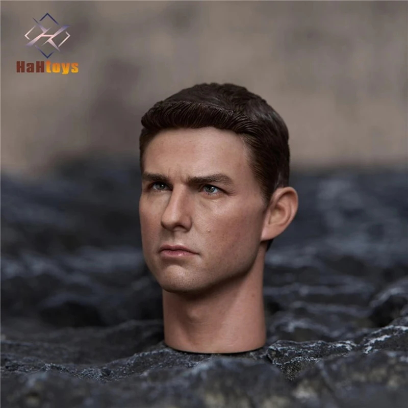 HaHtoys H006 1/6 Tom Cruis голова Лепка резьба модель подходит для 12 дюймов мужской солдат экшн-фигурки тела