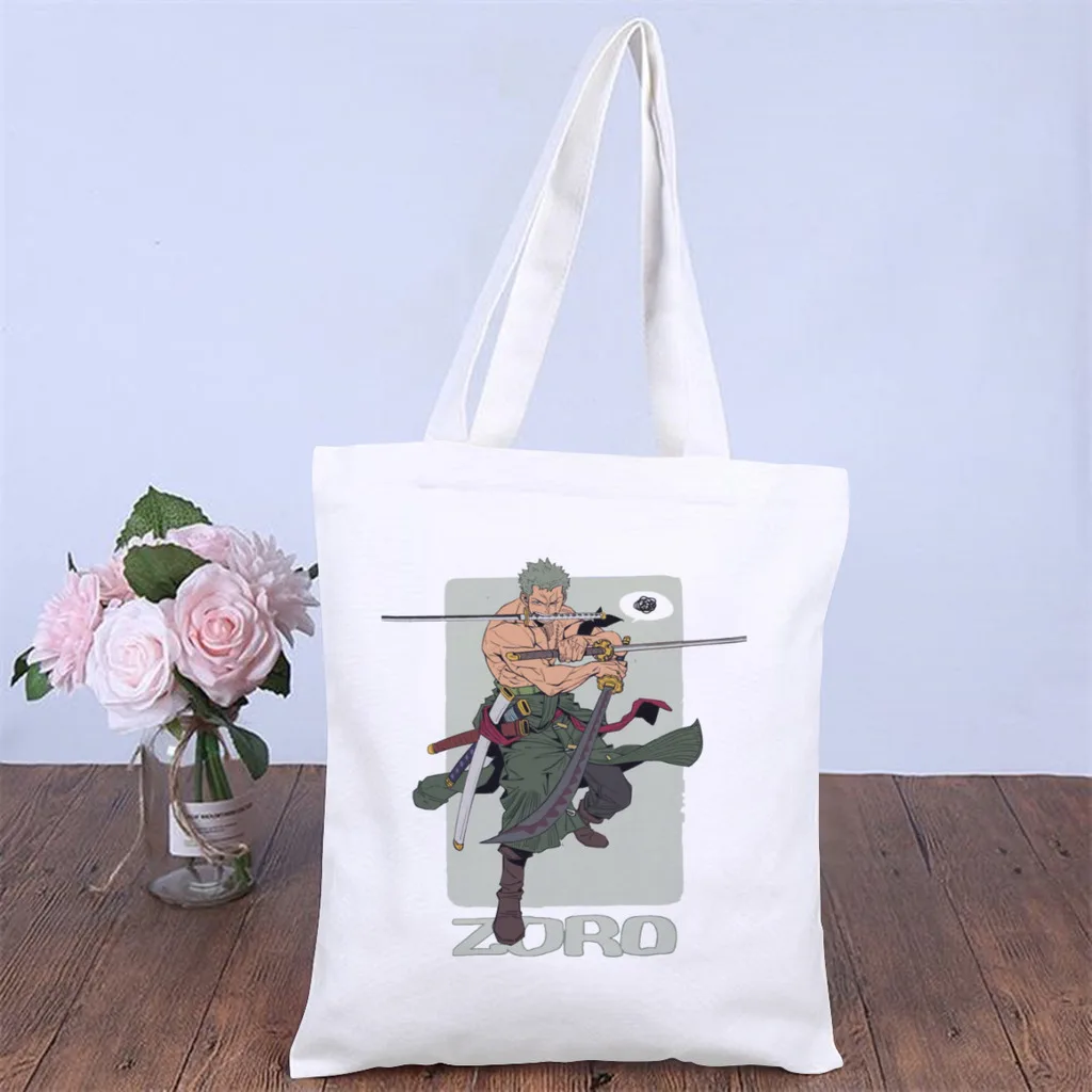 

Графитовый мешок, цельные холщовые сумки через плечо для ТВ-сериала, для мужчин и женщин, карман для хранения, двойной принт, сумка-тоут для п...