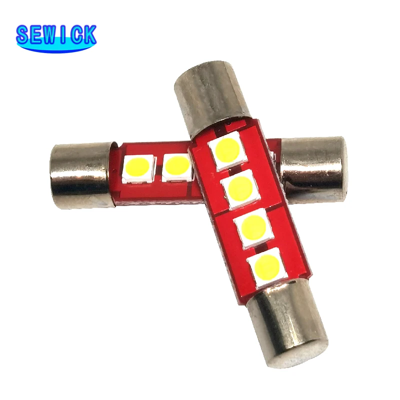 300 шт. 28 мм 29 C5W 4 SMD 3030 фотолампа лампочка для фестона Автомобильное Зеркало