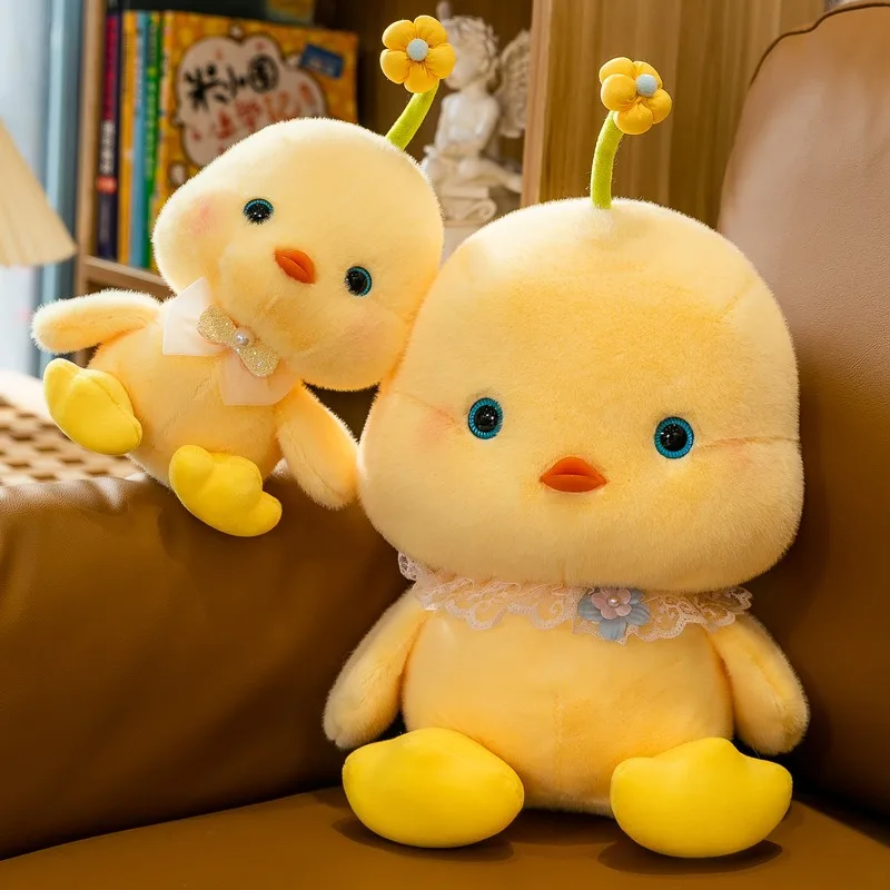 

Креативная маленькая Желтая искусственная Милая курица, пушистая кукла, подушка для мальчика и девочки, подарок на день рождения, украшение для комнаты, мягкие животные