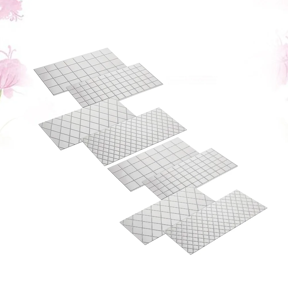 4 шт. прозрачный напольный коврик форма для помадки штамп инструменты украшения