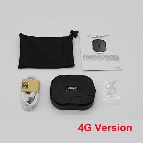 

4G TKSTAR TK905 Автомобильный GPS-трекер 5000 мАч с длительным режимом ожидания Отслеживание транспортных средств GPRS-позиционирование Настоящее магнитное бесплатное приложение Web