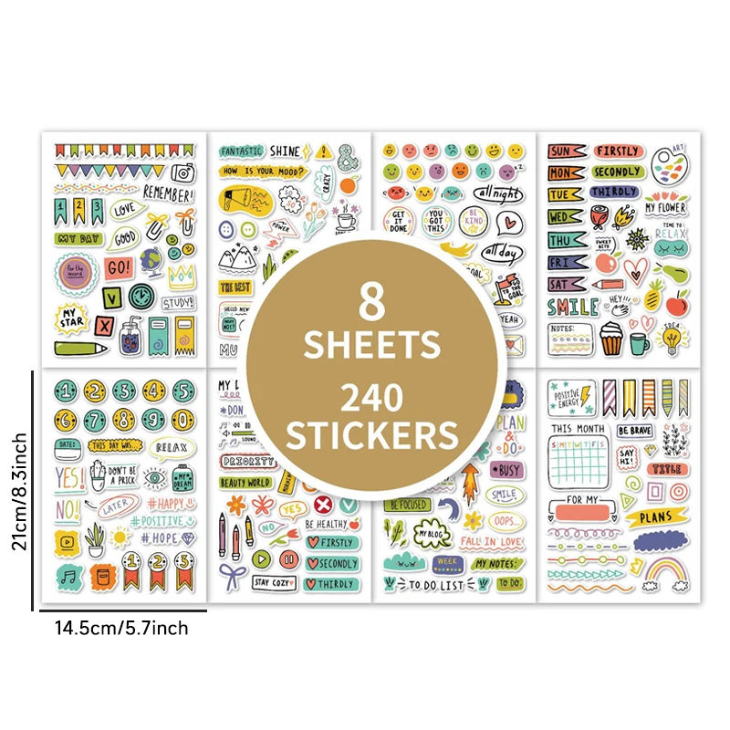 

Праздничные наклейки XIURAN