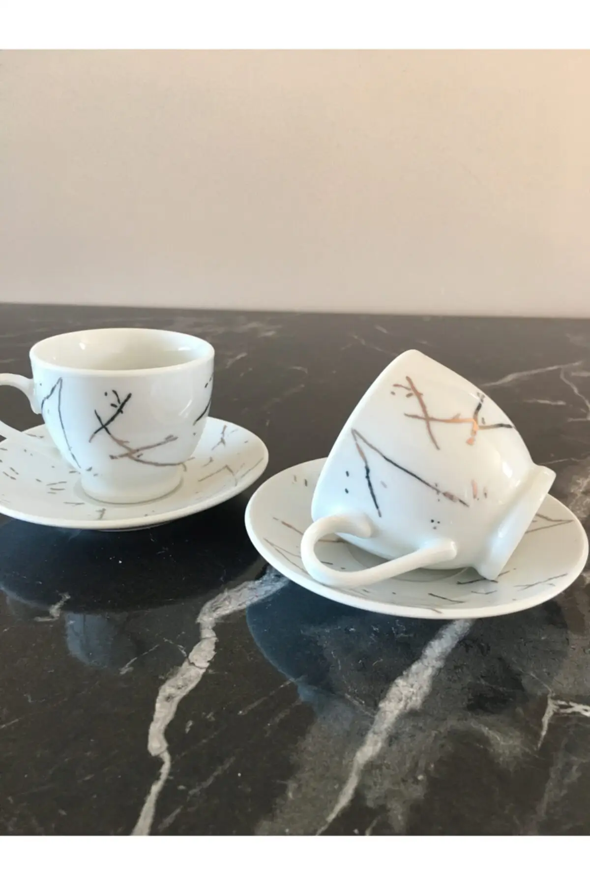 

Amazing Turkish Greek Arabic Coffee & Espresso Cup Set 2 Psc. Coffee Cup Set