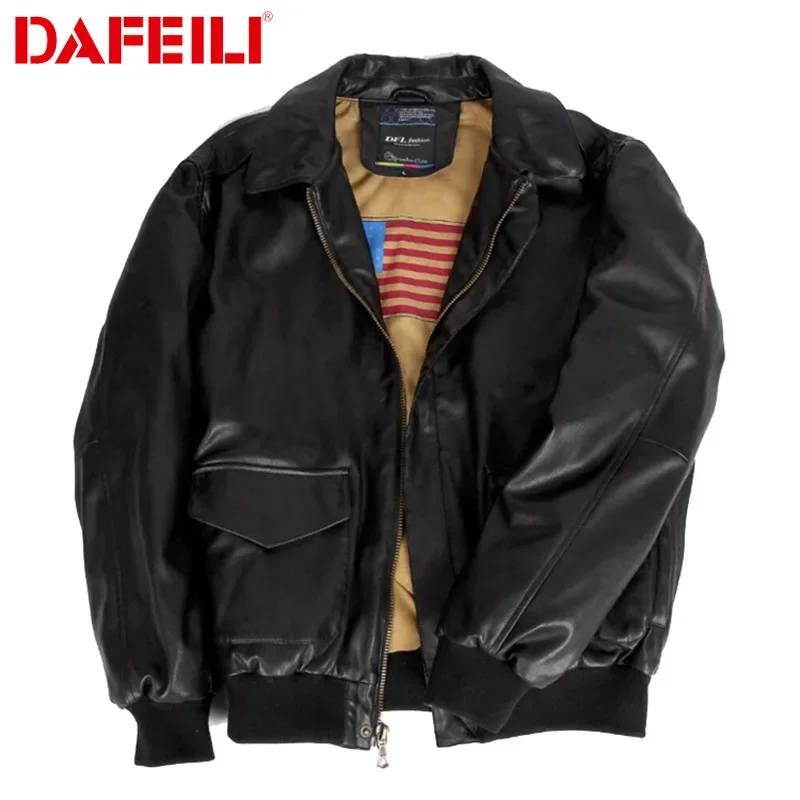 Dafei A2 Пилотный летный костюм 2024 зимняя утолщенная куртка ВВС свободное пальто с