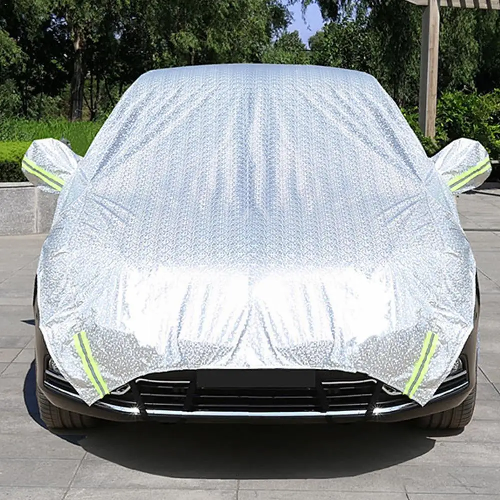

Car Cover Sunshade Windshield Outdoor Aluminum Film Frostfor Waterproof Universal Anti-cold SUV Sedan Rainproof Hatchback U4J4