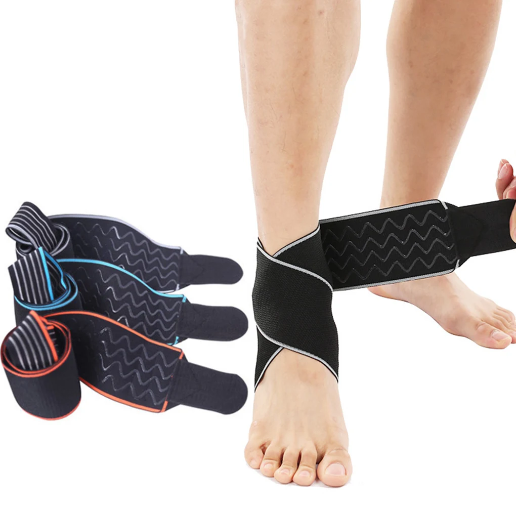 

Ankle Compression Brace Elastic Support Bandage Football Basketball Nylon Ankle Protector Guard Sports Sprain Prevention Bandage