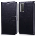 Чехол P Smart 2021, кожаный флип-чехол для Huawei P Smart 2021, Магнитный чехол для телефона Huawei P Smart 2021, чехол