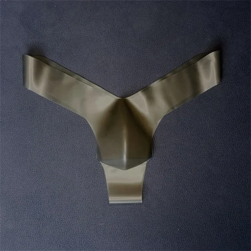 Фетиш сексуальные мужские мягкие латексные облегающие футболки трусы-боксеры