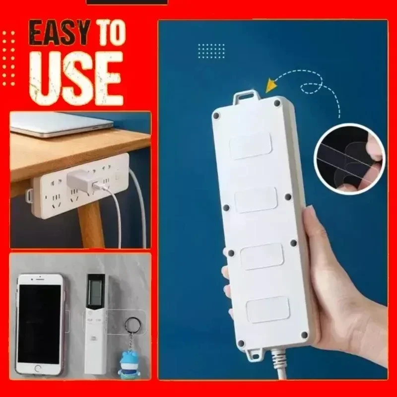 Многоразовая лента из ПВХ двусторонние наклейки прозрачная бесследная моющаяся