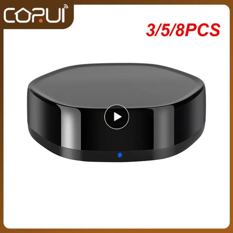 

3/5/8PCS Wireless Wireless Ir Remote Controller Foldable Ble Mesh Zigbee3.0 Gateway Smart Life 3 In 1 Gateway Tuya Smart Home