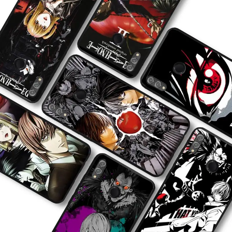 

Anime Death Note Phone Case For Huawei honor 10Lite 10i 20 8x 10 Funda for Honor 9lite 9xpro Back Coque
