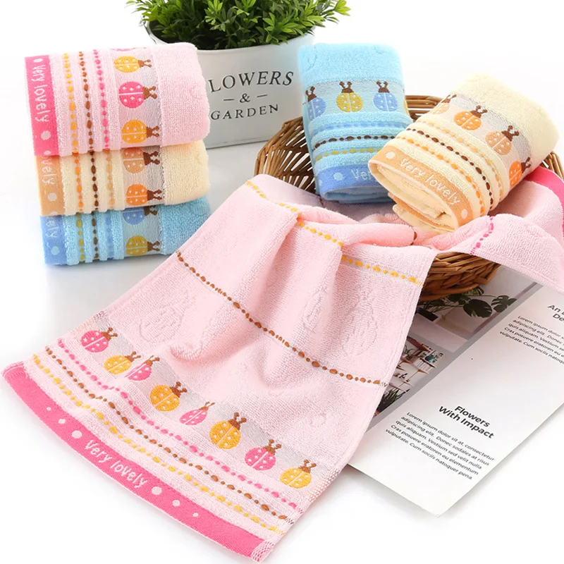 Soft Absorbent Cute Small Hand Bath Towel