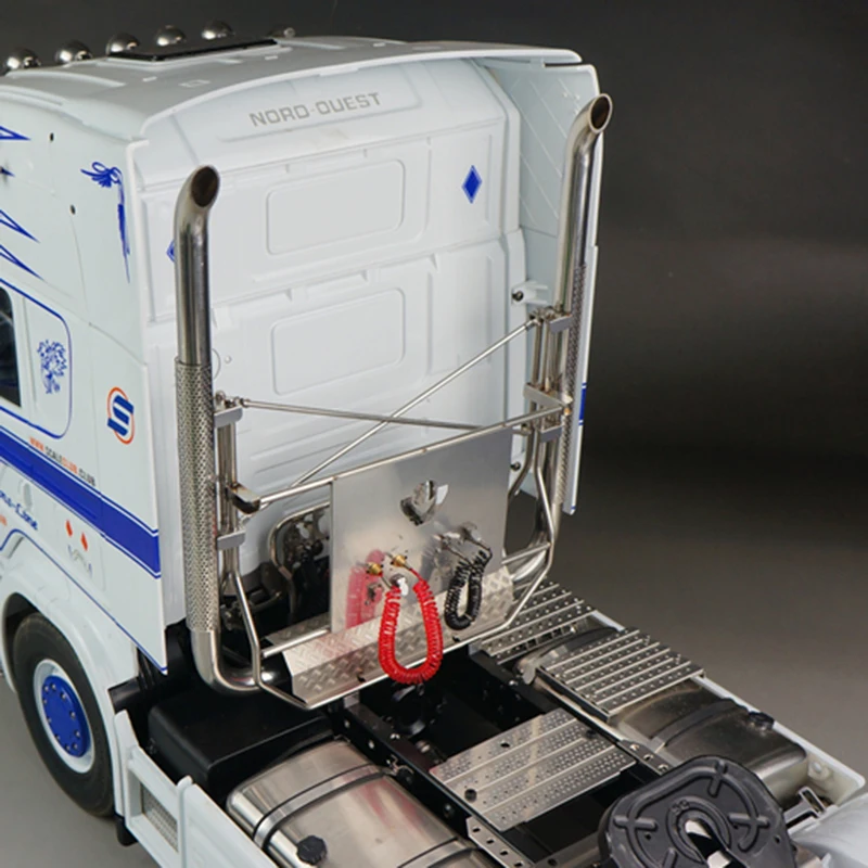 Металлические выхлопные газовые газоны Scaleclub 1/14 для моделей Tamiya LESU BENZ MAN Scania Volvo |