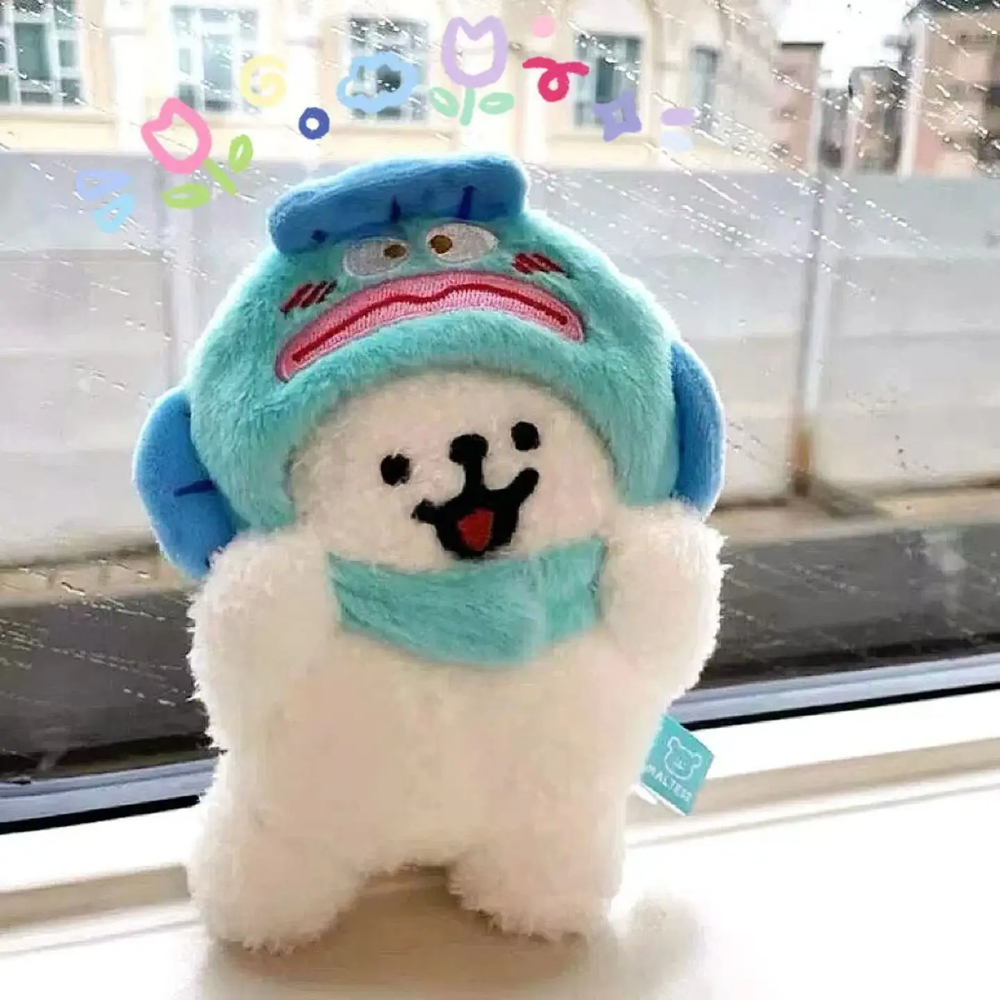 Sanrio Hangyodon плюшевый брелок линия щенок плюшевые мягкие игрушки для девочек