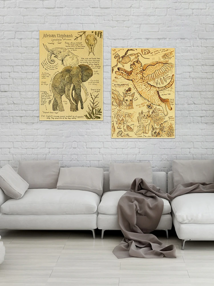 Постер с изображением дракона