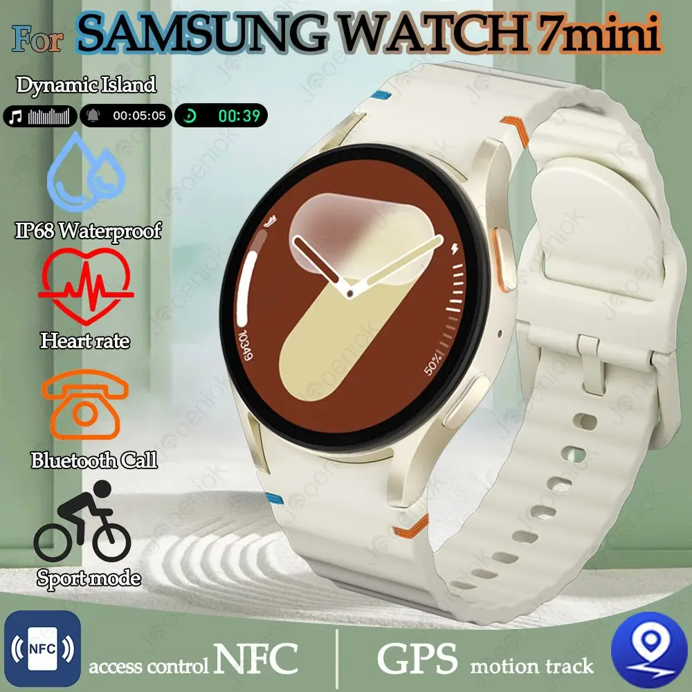 Для Samsung Galaxy Watch 7 mini Мужчины NFC контроль доступа Bluetooth вызов Экран-часы Спортивный