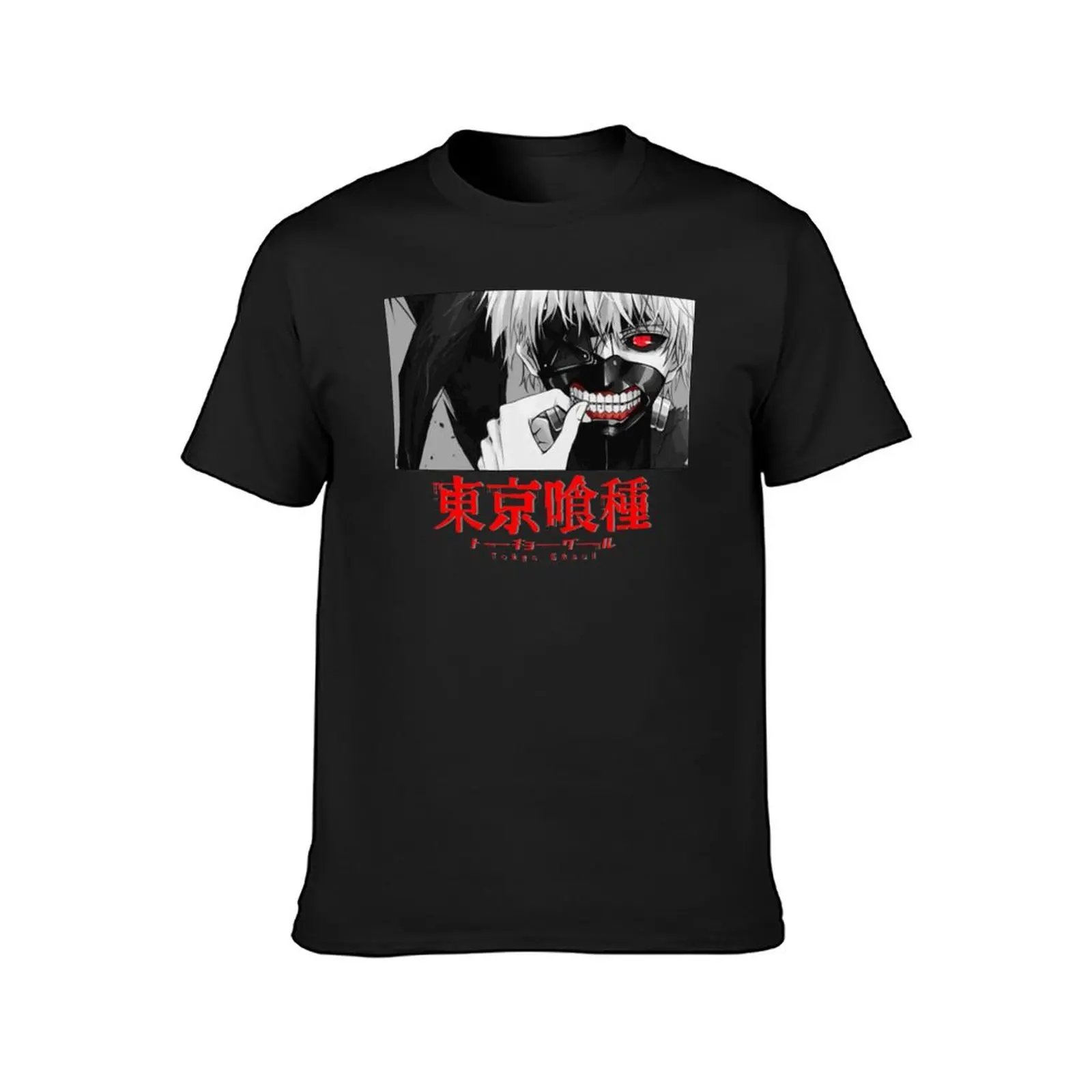 

Kaneki Ken Tokyo Ghoul Pure T-Shirts Men Anime Cute Print T-Shirt Short Sleeve Beach Tops 100 Cotton Birthday Present Top Tees